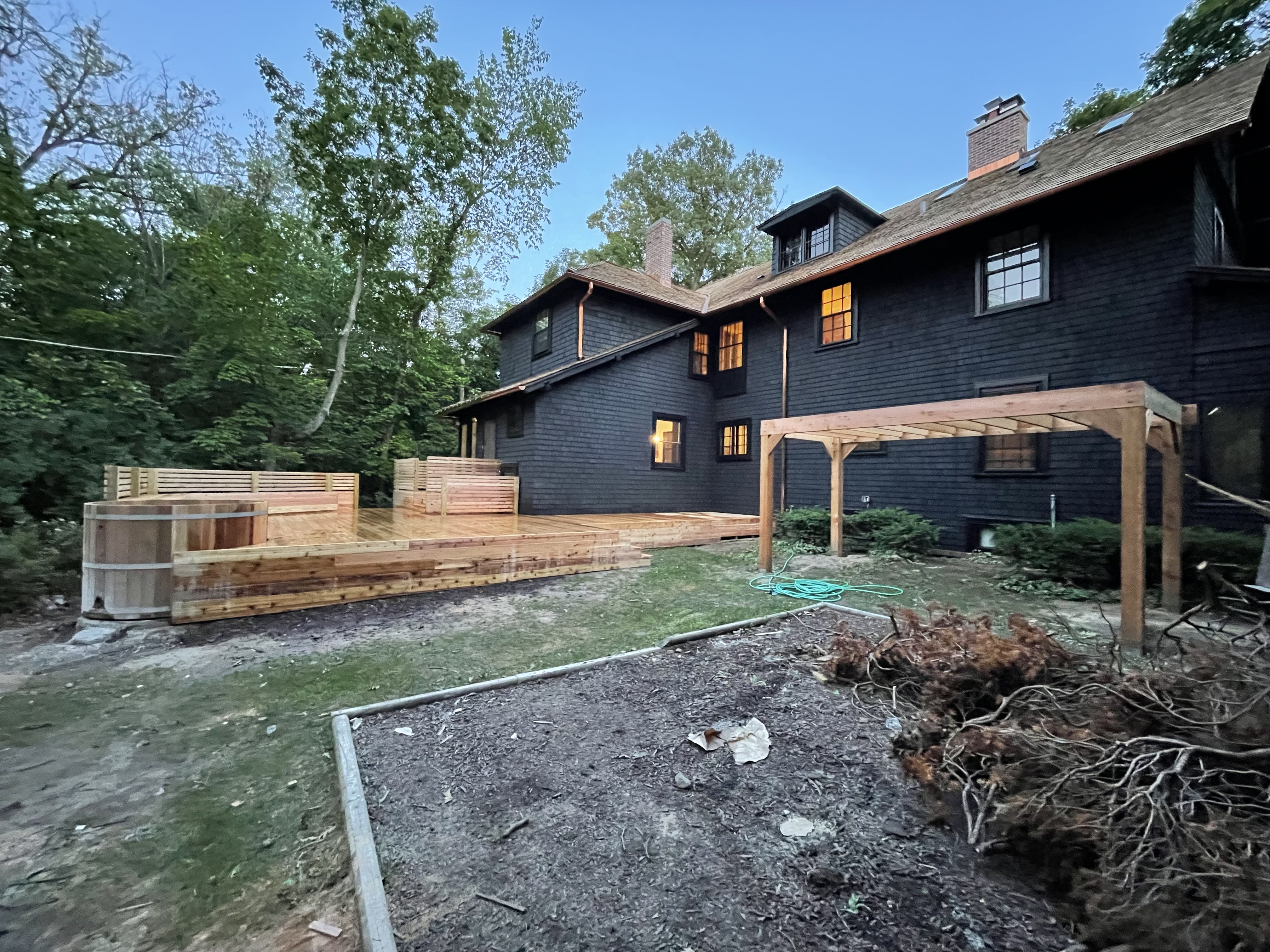 Cedar Backyard Sanctuary — build