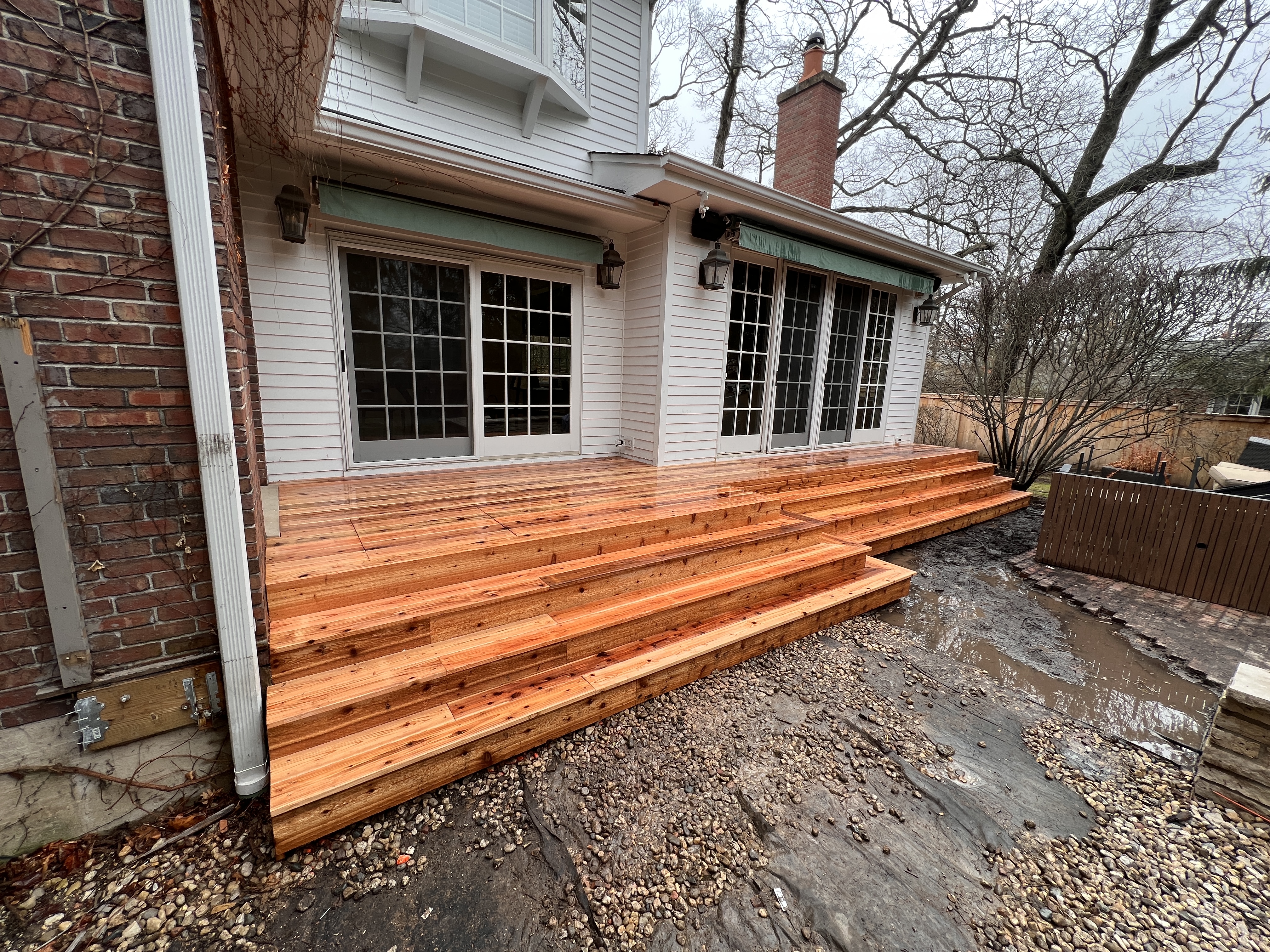 Cedar Garden Step — build